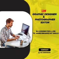 I,m Graphic designer and Product Photographer&Editor.