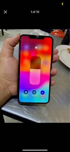 iphone xs max 64 DUAL PTA APPROVED 10/10 condition all ok 0