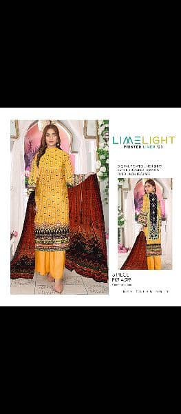 Limelight winter collection linen Unstich 1