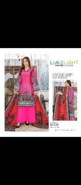 Limelight winter collection linen Unstich 3