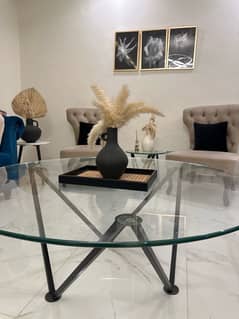 center table with 2 coffee tables 0