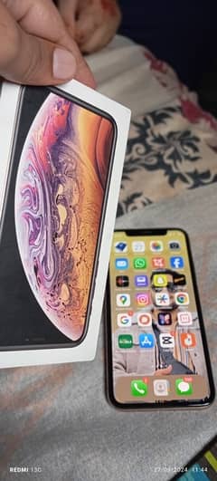 iphone xs pta approved golden 64gb