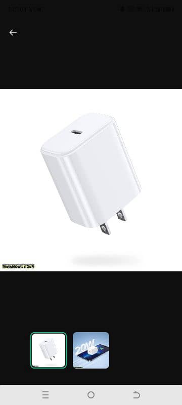 ORIGINAL APPLE CHARGER 20W IMPORTED FROM (APPLE STORE) DUBAI 7