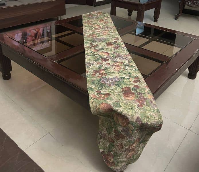 large square shaped center table 1