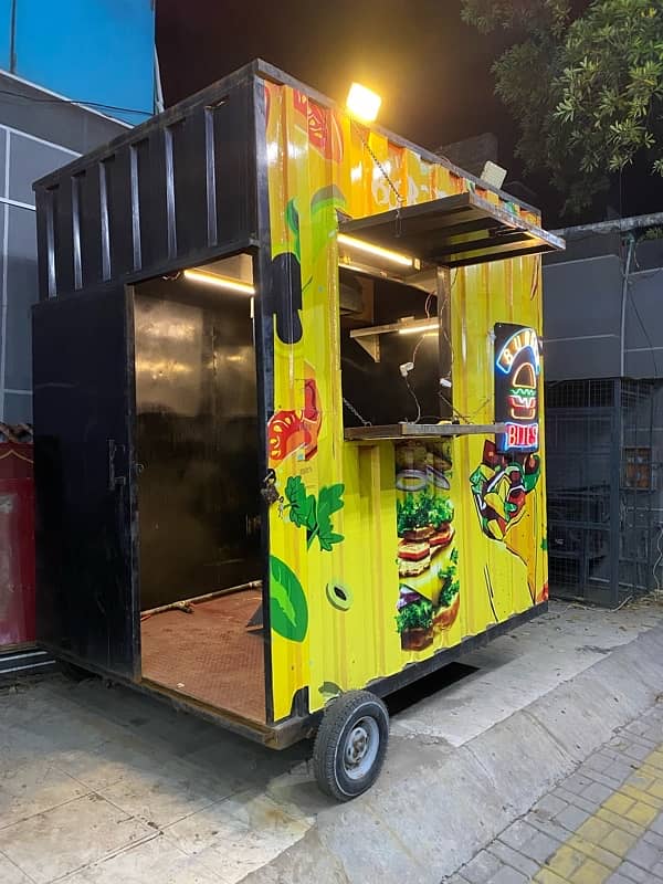 Portable Multipurpose Food Stall 1