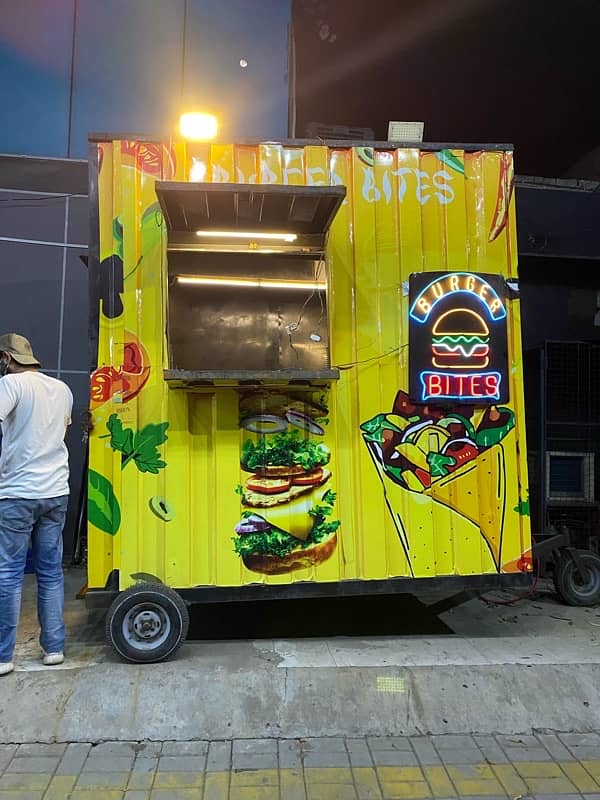 Portable Multipurpose Food Stall 2