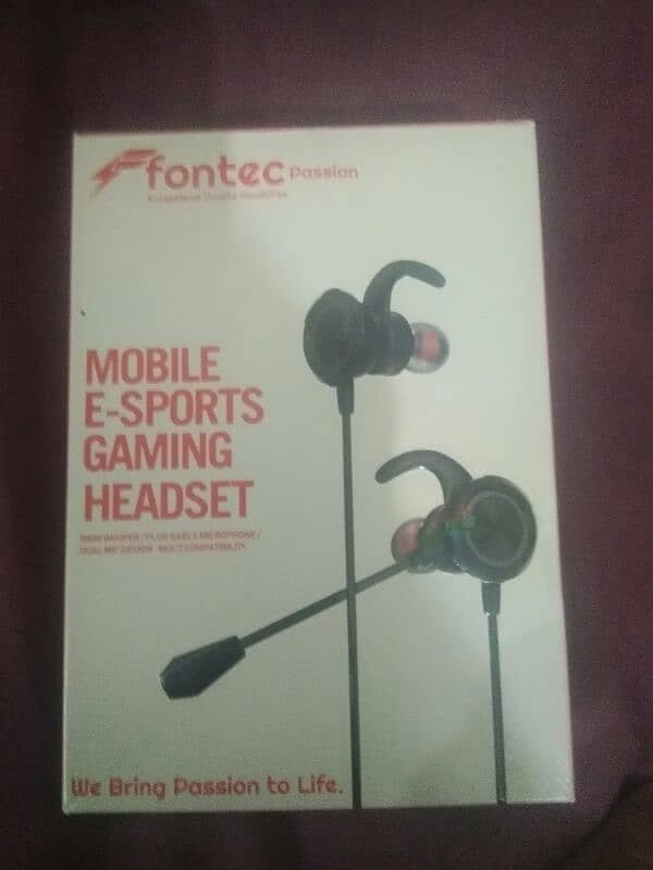 e sport mobile gaming handfree head set 2