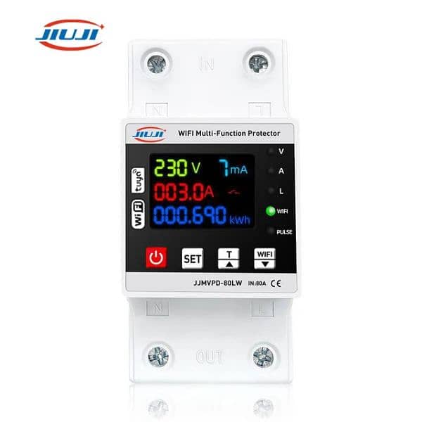 Wifi Energy meter Tuya smartlife app 63A 7