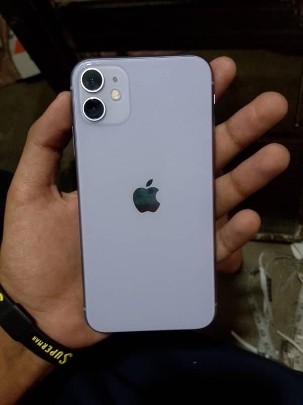 iPhone 11   purple  exchange possible 0