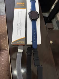 Samsung Galaxy Watch 4 Classic with box and 4 straps 0