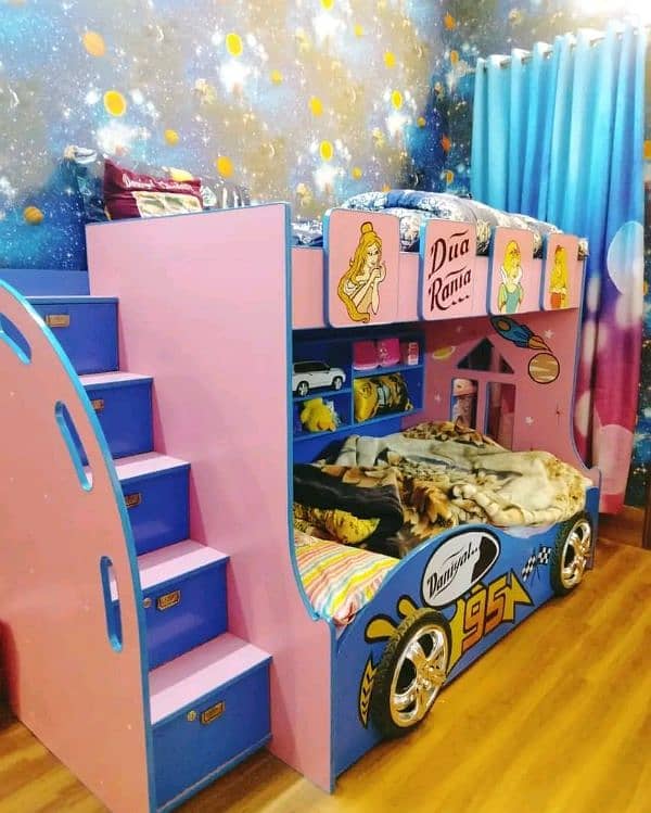 Kids Space Saving Twin Bed 7