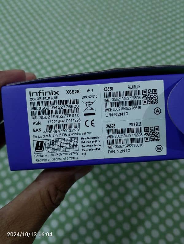 Infinix HOT 40i 6 months warranty almost new condition 2