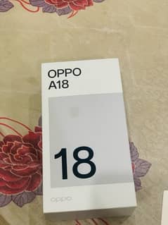 oppo a18 10/9 condition 4/128 gb 5000 mAh battry