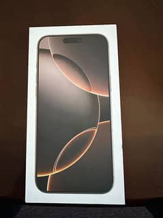 iphone 16 pro max  desert titanium 256 GB 0