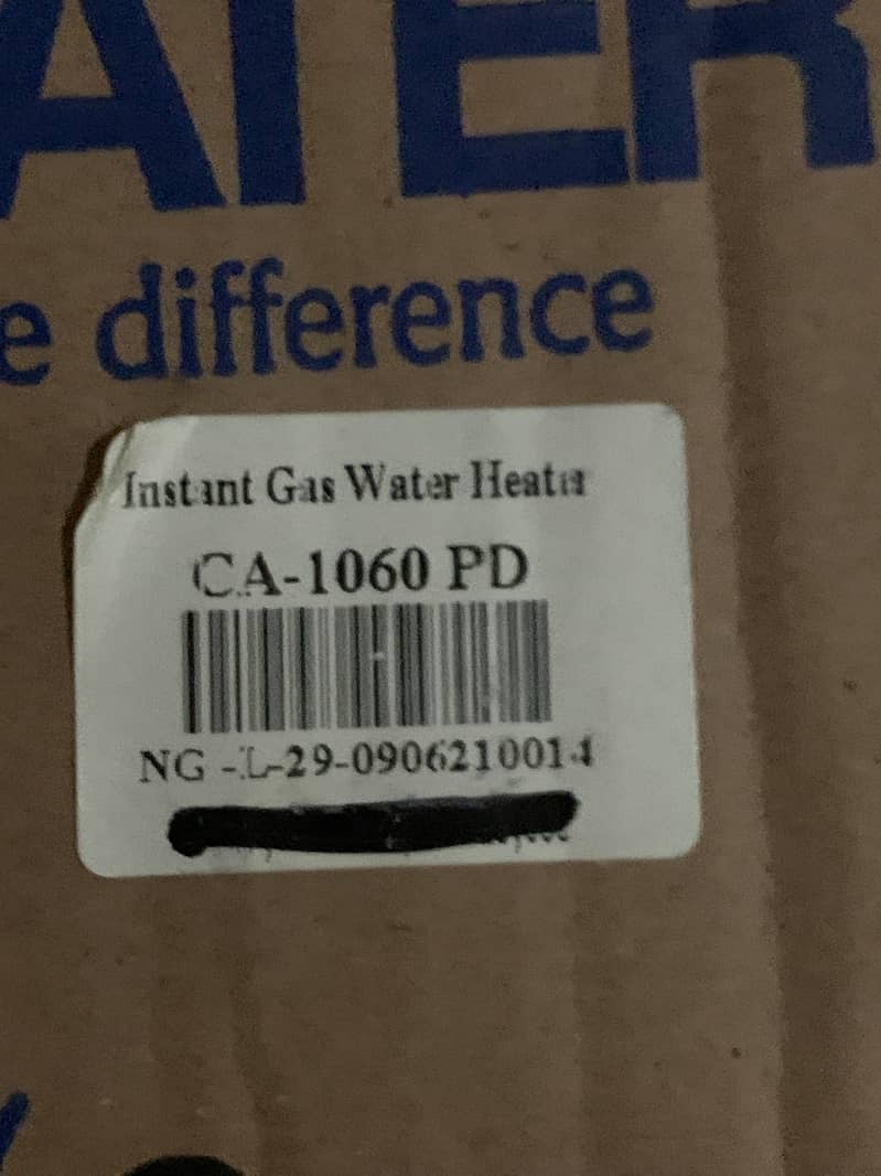 Brand New Canon Instant Gas Geyser for Sale 3