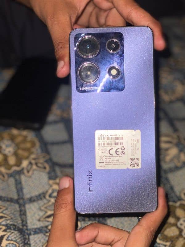 Infinix Note 30 - 256GB Black - Excellent Condition - Rs. 35,000 0