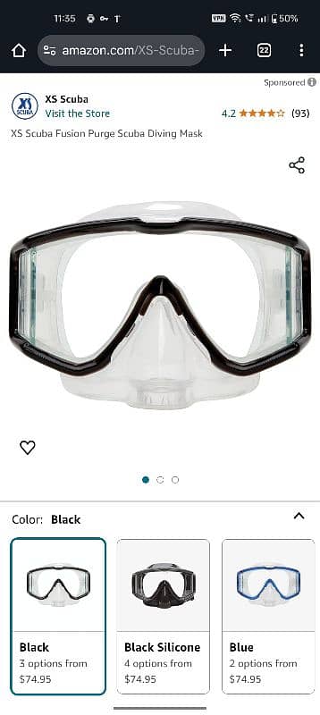 scubapro crystal vu mask for san diego divers 3