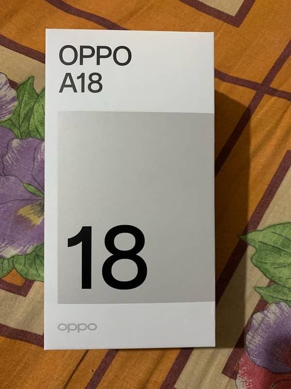 Oppo A18 0