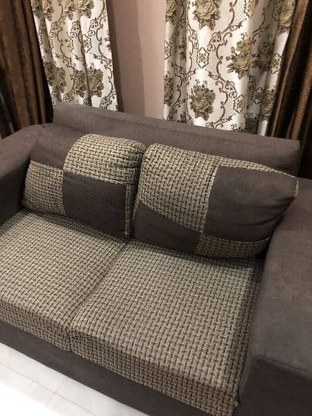 6 Seater Sofa & 1 Deewan For Sale 1