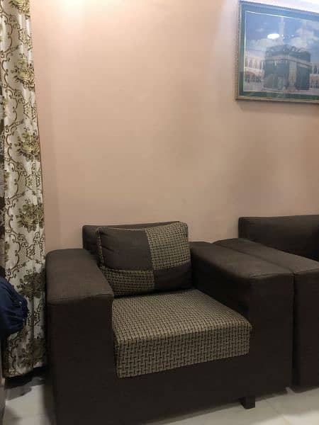 6 Seater Sofa & 1 Deewan For Sale 4