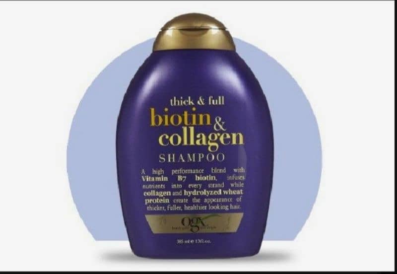 Biotin and collagen shampoo 0