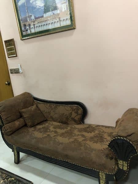 6 Seater Sofa & 1 Deewan For Sale 5