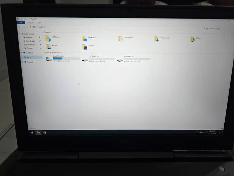 Inspiron 7757 i7 7700HQ Graphics Card 1060 6GB 256SSD 1TB HDD 16GB DD4 5