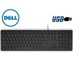 Dell slim keyboard, best for gaming and work. 0