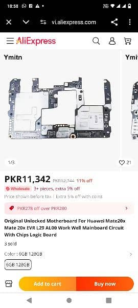 Huawei mate20x motherboard 2