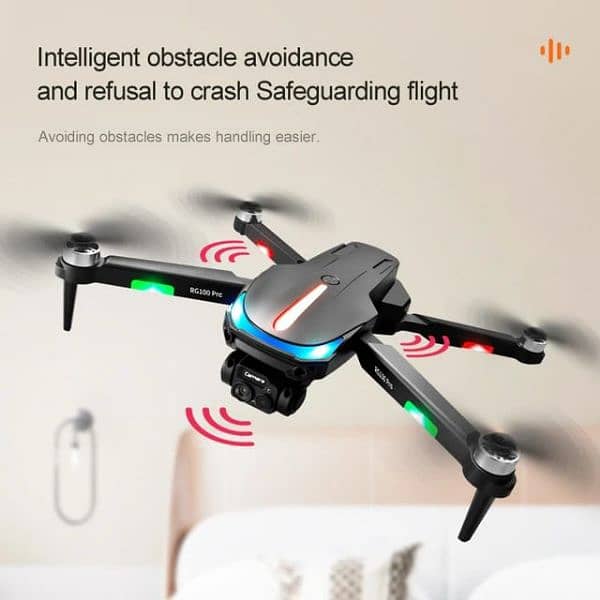 RG100Pro Brushless Motors Drones Foldable Camera Drone 2