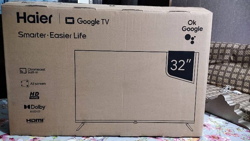 Haier Google TV Brand New 1