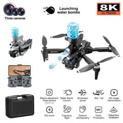 K11MAX Triple Camera Foldable Drone Brushless Motors Drones