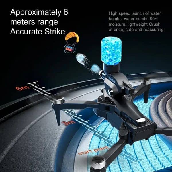 K11MAX Triple Camera Foldable Drone Brushless Motors Drones 7