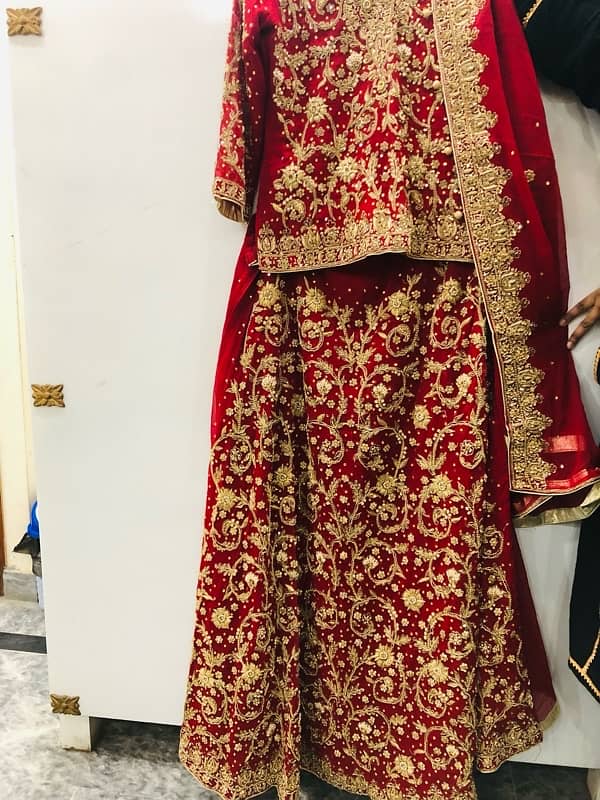 Wedding Bridal Lehnga Dress Barat 11