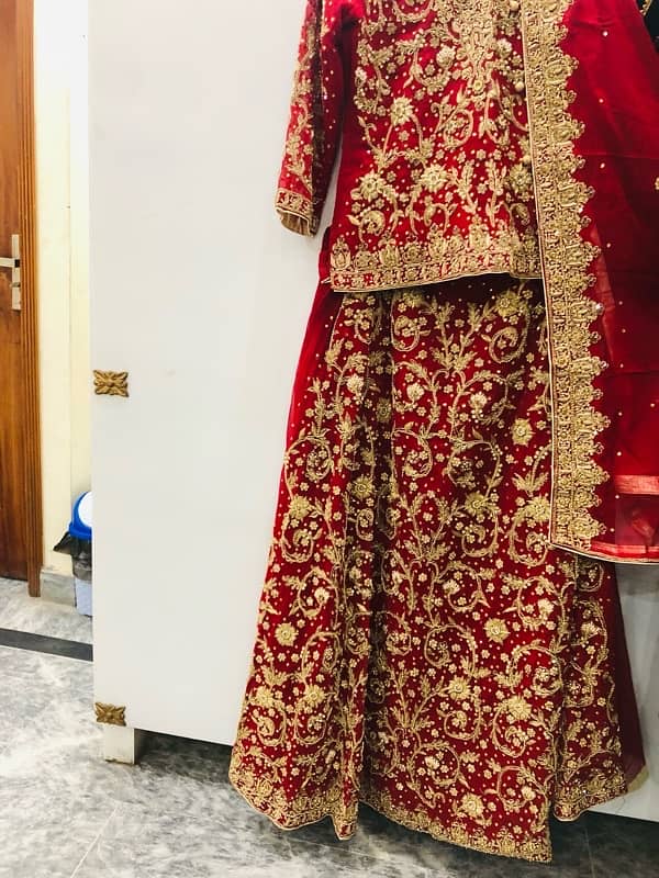 Wedding Bridal Lehnga Dress Barat 12