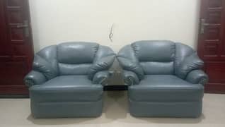 5 Seater Leathroid Sofa