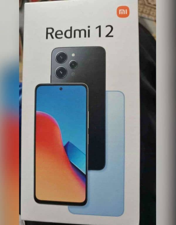 Redmi 12 10/10  Condition  and Ram 8/128 with complete box 0