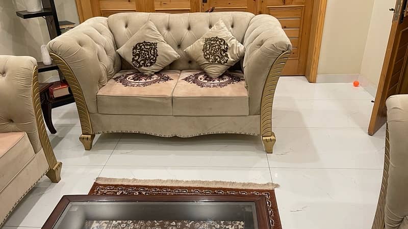 6 seater Sofa Set pure wood 2