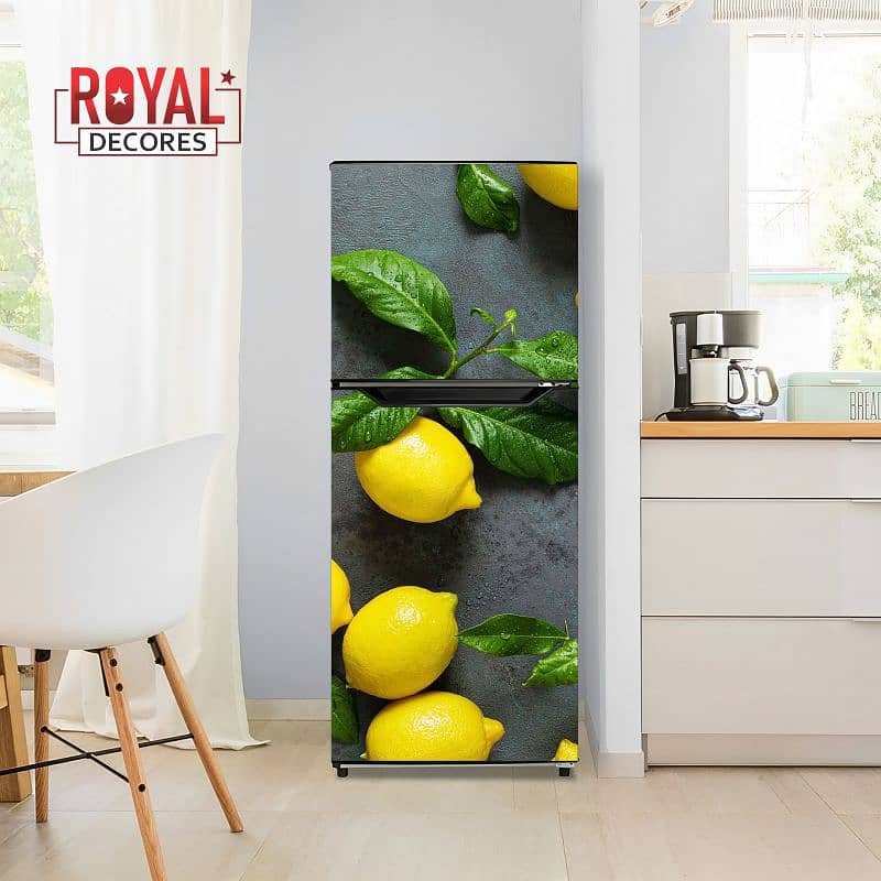 Royal Fridge Sticker, Waterproof and Self-adhesive PVC/Vinyl 6