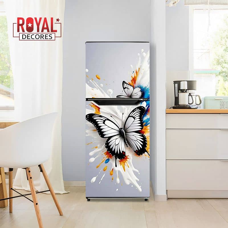 Royal Fridge Sticker, Waterproof and Self-adhesive PVC/Vinyl 7