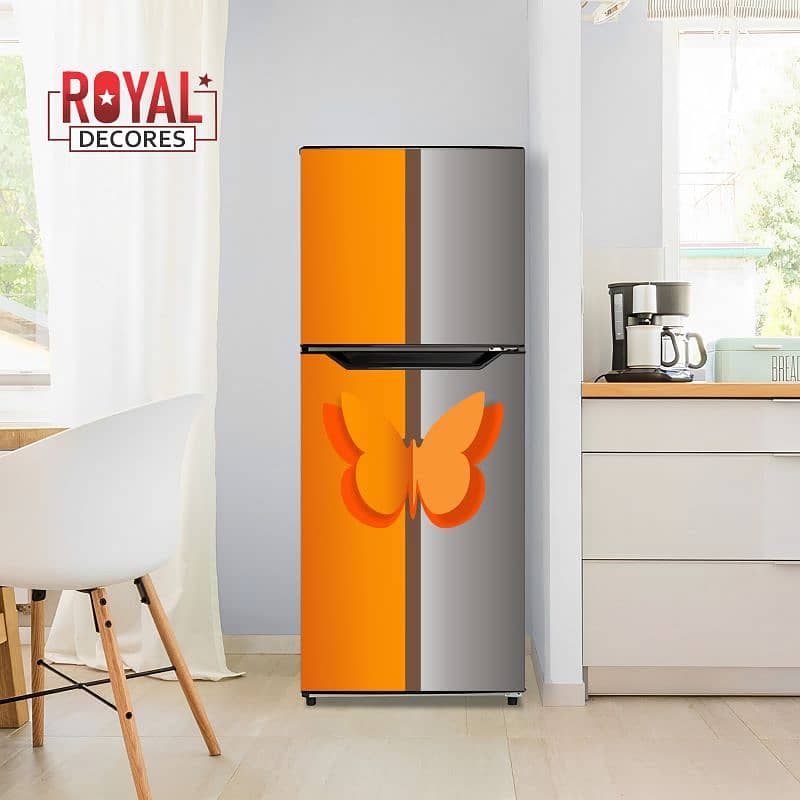 Royal Fridge Sticker, Waterproof and Self-adhesive PVC/Vinyl 8