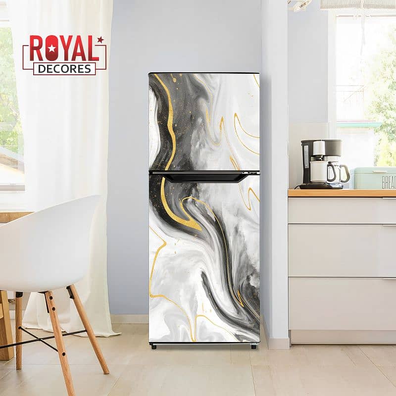 Royal Fridge Sticker, Waterproof and Self-adhesive PVC/Vinyl 14