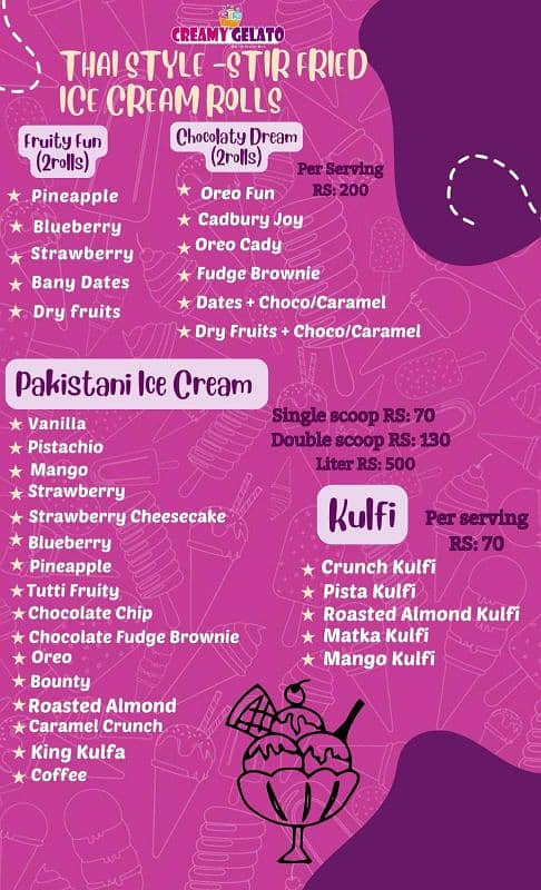 Ice cream And kulfi available for your Al type of events 7