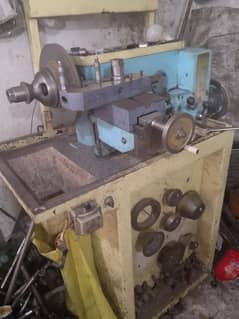 drum disk turning machine