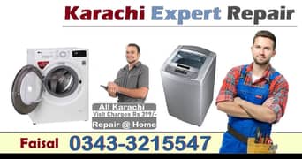 Expert Automatic Washing Machine All Karachi | Top & Front Load Work