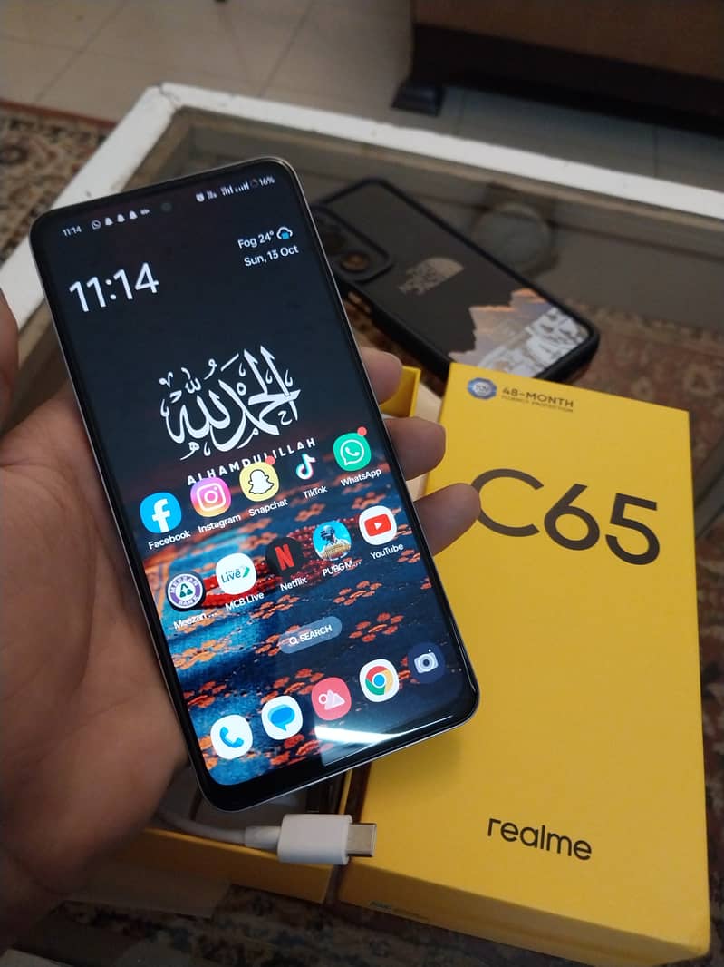 Realme C65 like brand new 2