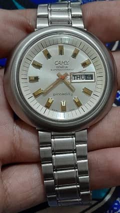 vintage camy Piccadilly automatic original swiss watch