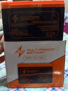 BRAND NEW MULTI POWER 12/7 AMPERE BATTERY