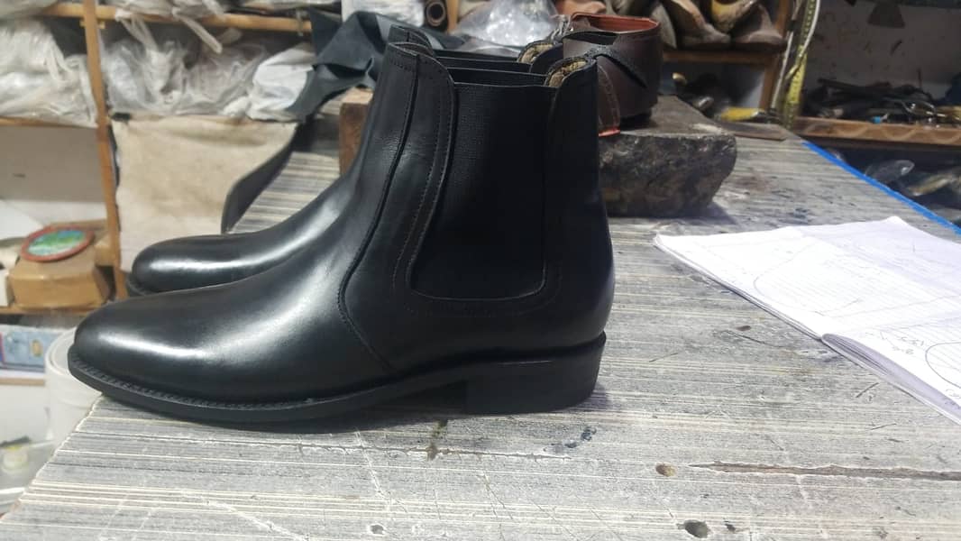 Handmade Chelsea boots - Cow Leather 1