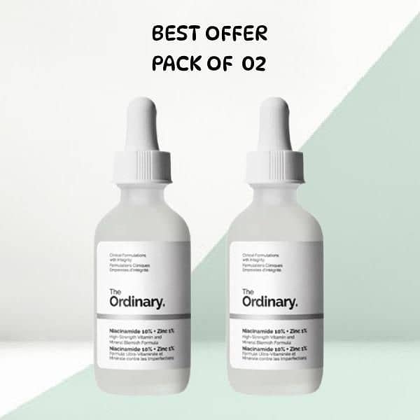 Anti acne niacinamide serum pack of 2 0